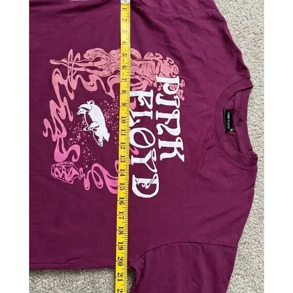 Cotton On Pink Floyd T-Shirt Relaxed Boyfriend Tee Graphic Women XS X-Small - Picture 4 of 10
